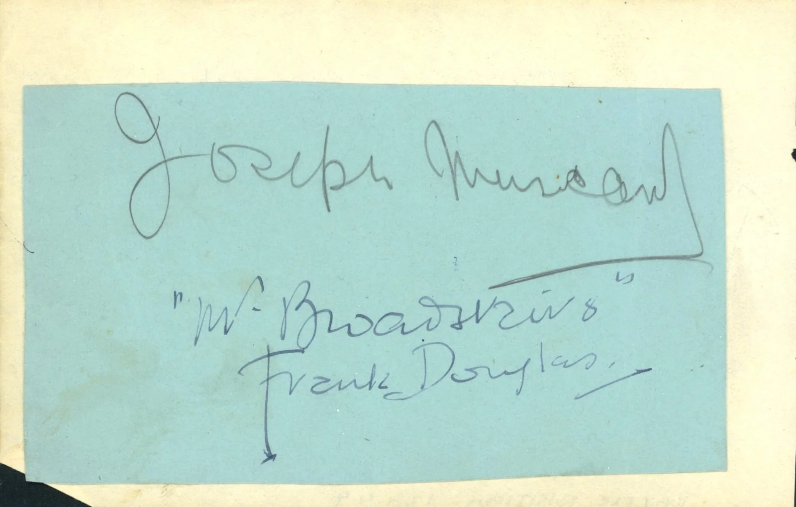 Vintage Zena Marshall (Dr. No) + Two Mystery Autographs, image 2