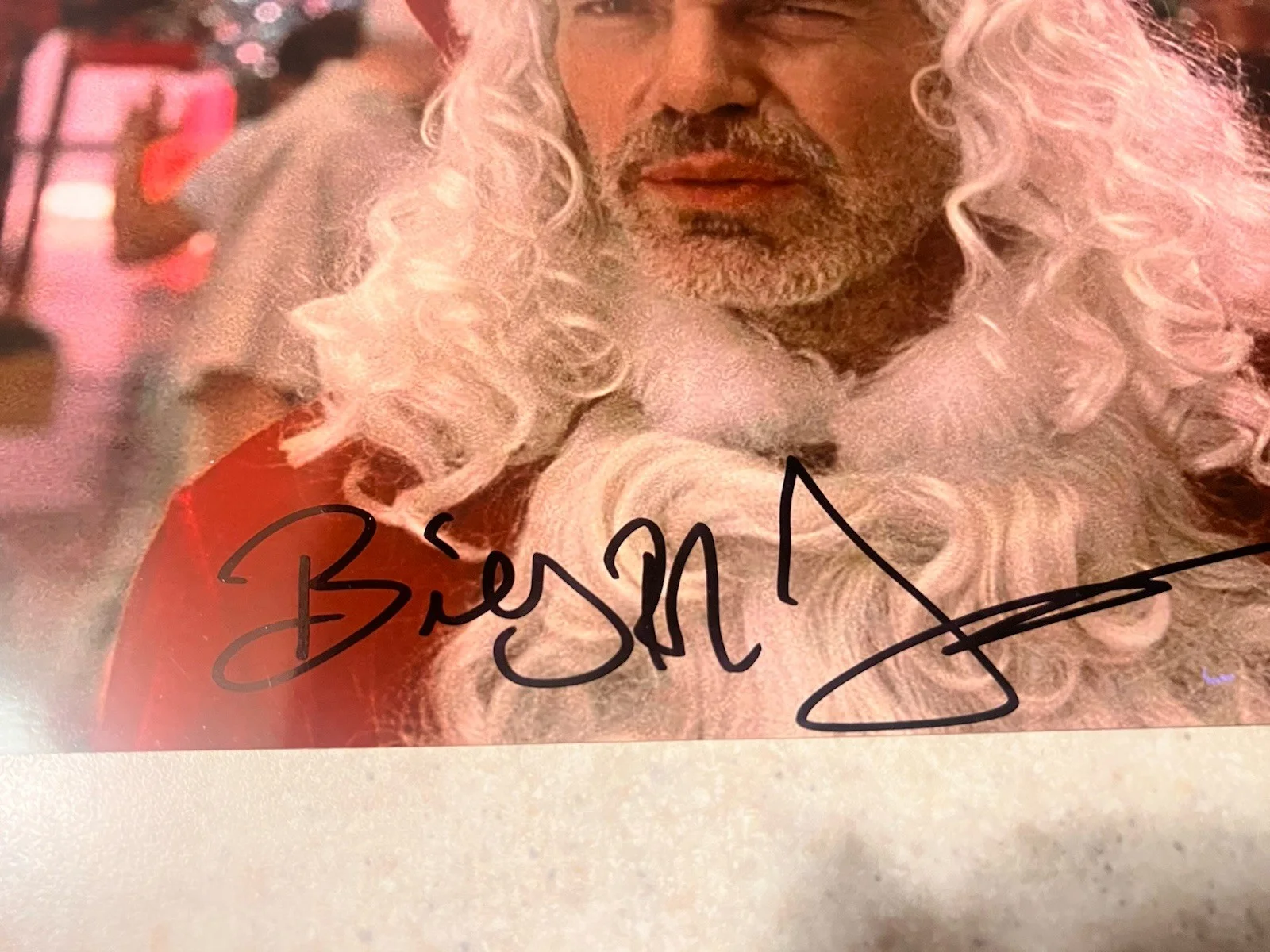 Billy Bob Thorton — Billy Bob Thornton Signed 8x10 Photo Bad Santa Autograph Auto Christmas Holiday, image 2