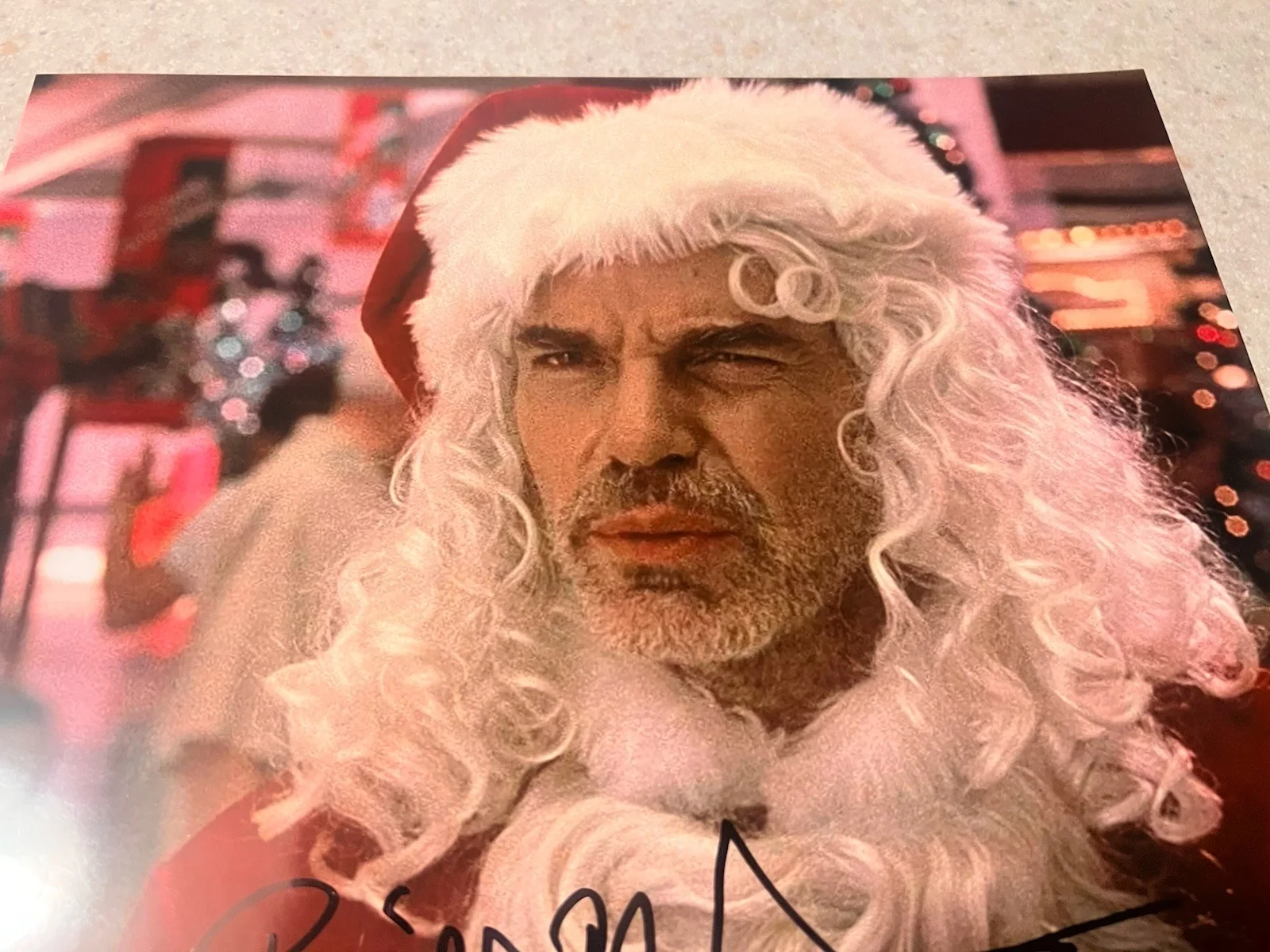 Billy Bob Thorton — Billy Bob Thornton Signed 8x10 Photo Bad Santa Autograph Auto Christmas Holiday, image 3