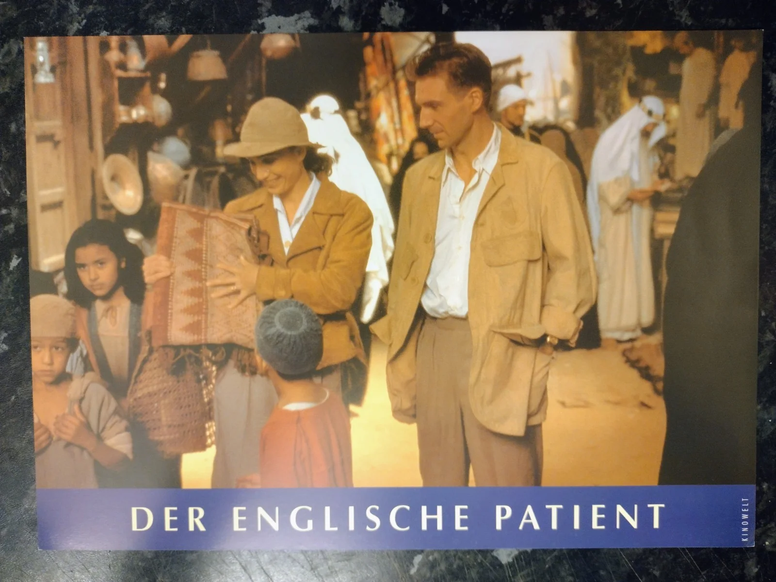 DIE ENGLISCH PATIENT, THE ENGLISH PATIENT. SET OF 8 GERMAN LOBBY CARDS, изображение 4