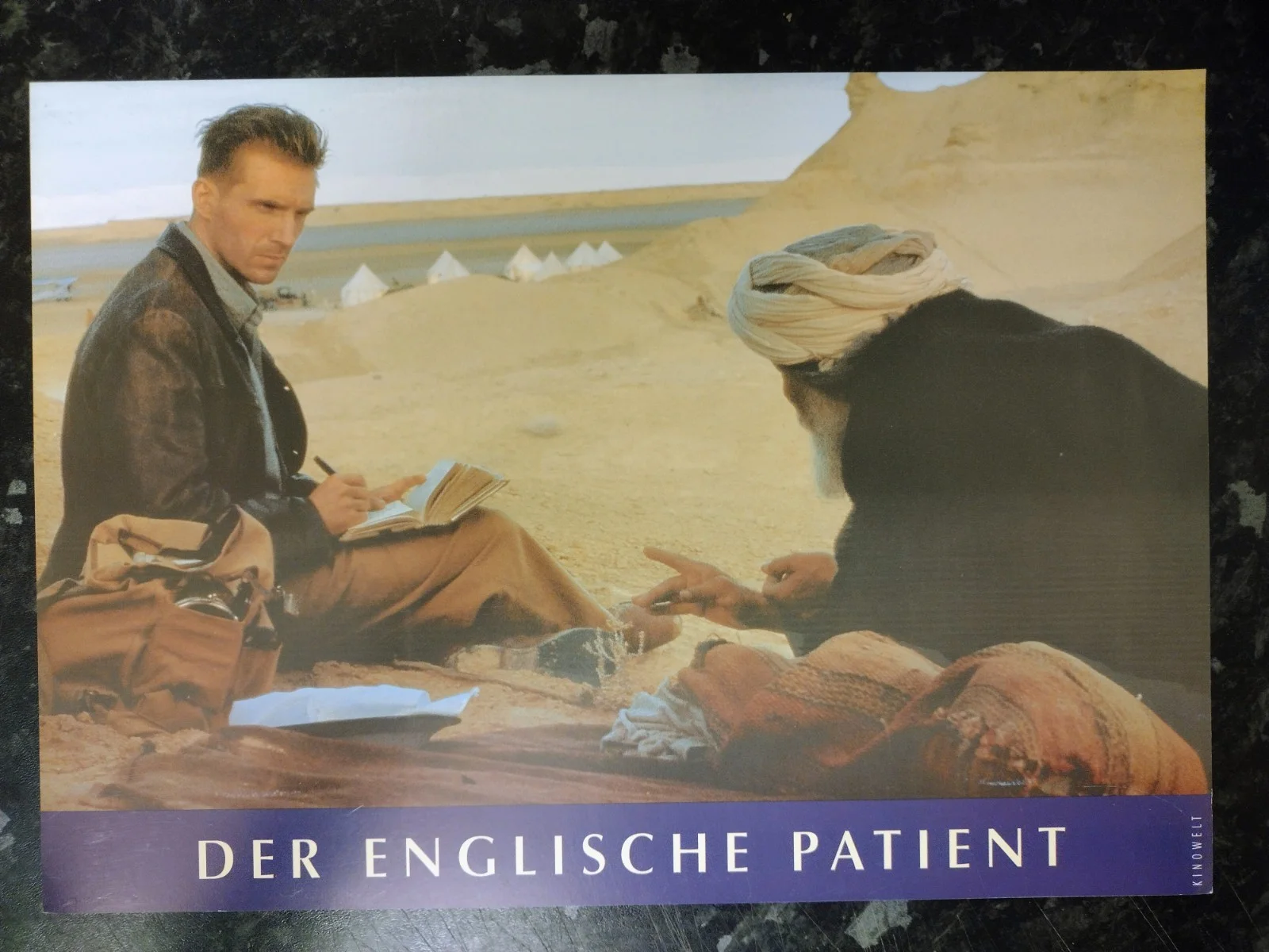 DIE ENGLISCH PATIENT, THE ENGLISH PATIENT. SET OF 8 GERMAN LOBBY CARDS, изображение 5