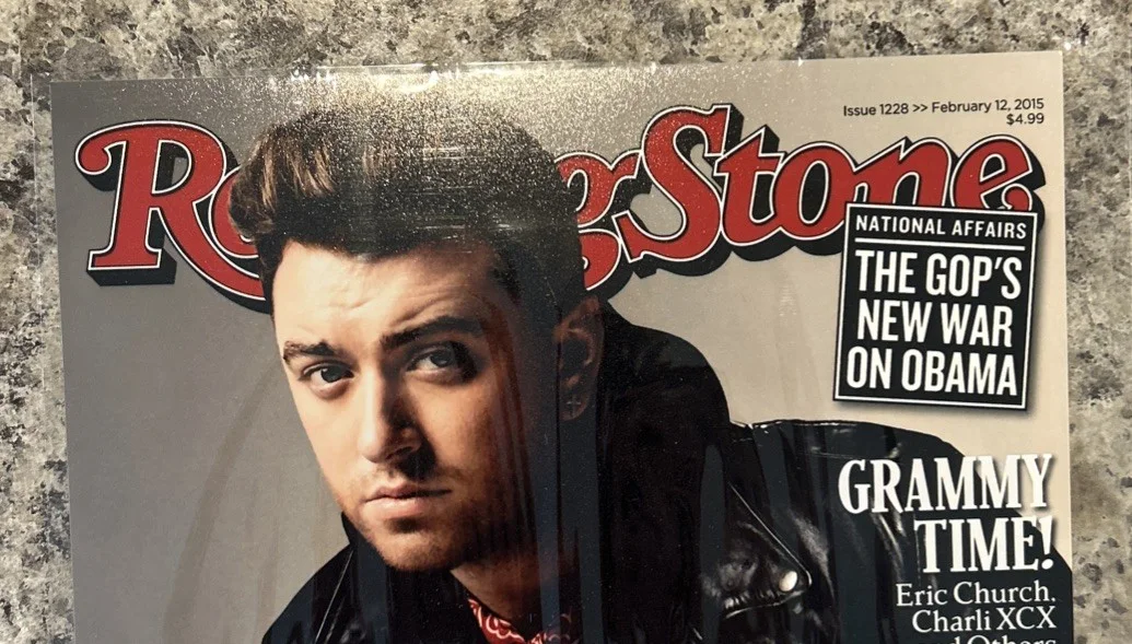 Sam Smith Autographed 8x10 Photo “Rolling Stone Magazine” Glossy Photo W/COA, изображение 2