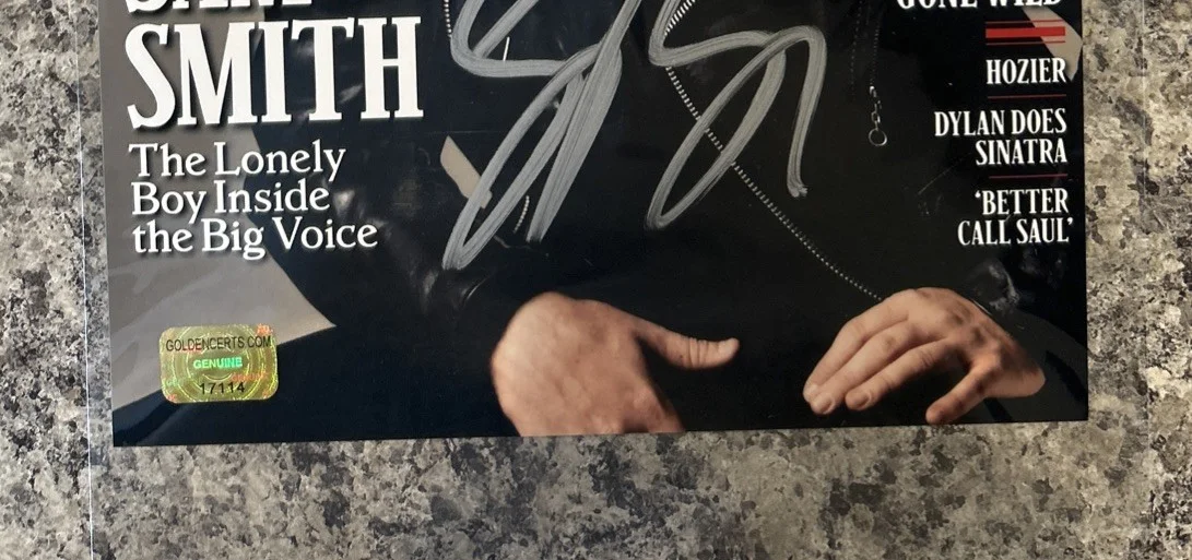 Sam Smith Autographed 8x10 Photo “Rolling Stone Magazine” Glossy Photo W/COA, изображение 3