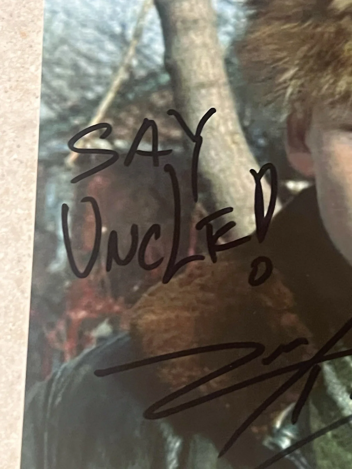 Zack Ward — Zack Ward Signed 8x10 Photo A Christmas Story Scut Frackus Autograph Auto Xmas, изображение 2