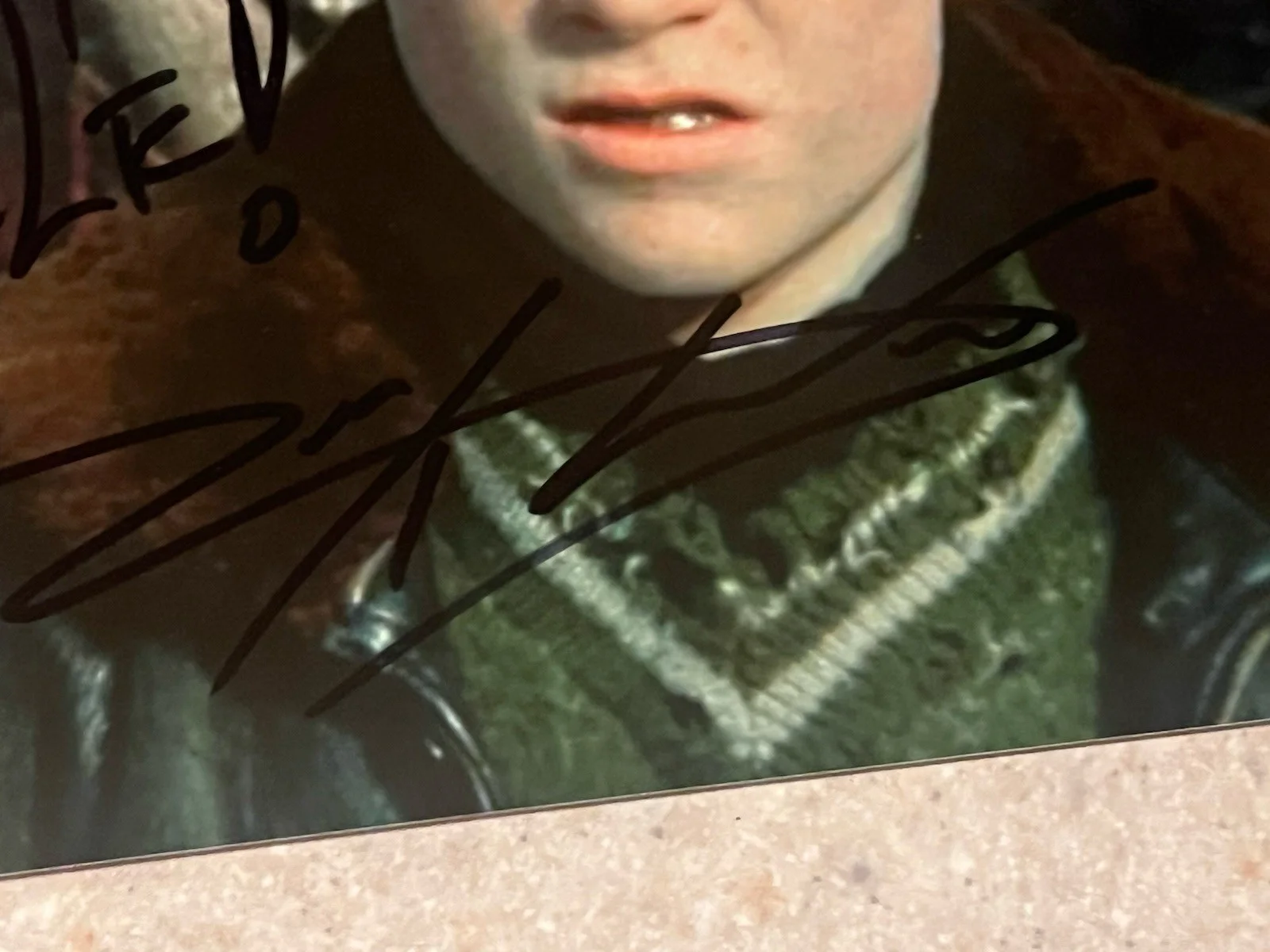 Zack Ward — Zack Ward Signed 8x10 Photo A Christmas Story Scut Frackus Autograph Auto Xmas, изображение 3