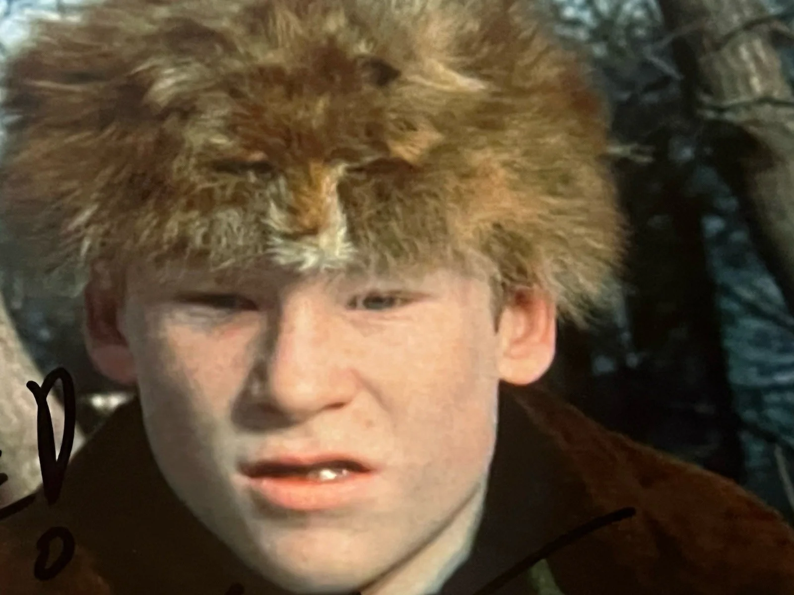 Zack Ward — Zack Ward Signed 8x10 Photo A Christmas Story Scut Frackus Autograph Auto Xmas, изображение 4