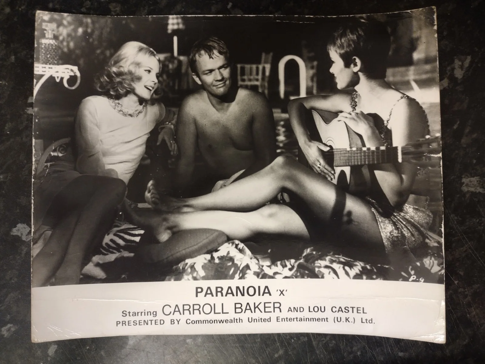 PARANOIA,ORGASMO, 1969. SET OF 5 LOBBY CARDS. CARROLL BAKER,, изображение 2