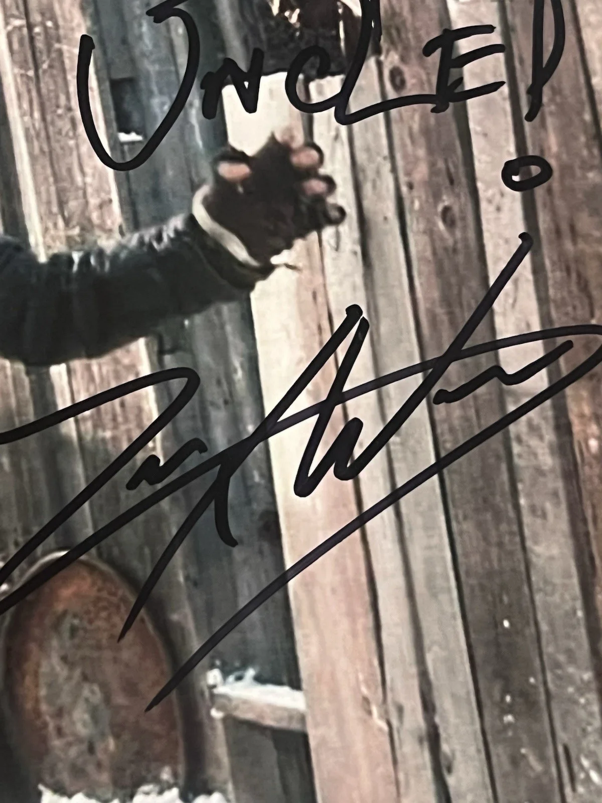 Zack Ward — Zack Ward Signed 8x10 Photo A Christmas Story Scut Frackus Autograph Auto Xmas, изображение 4