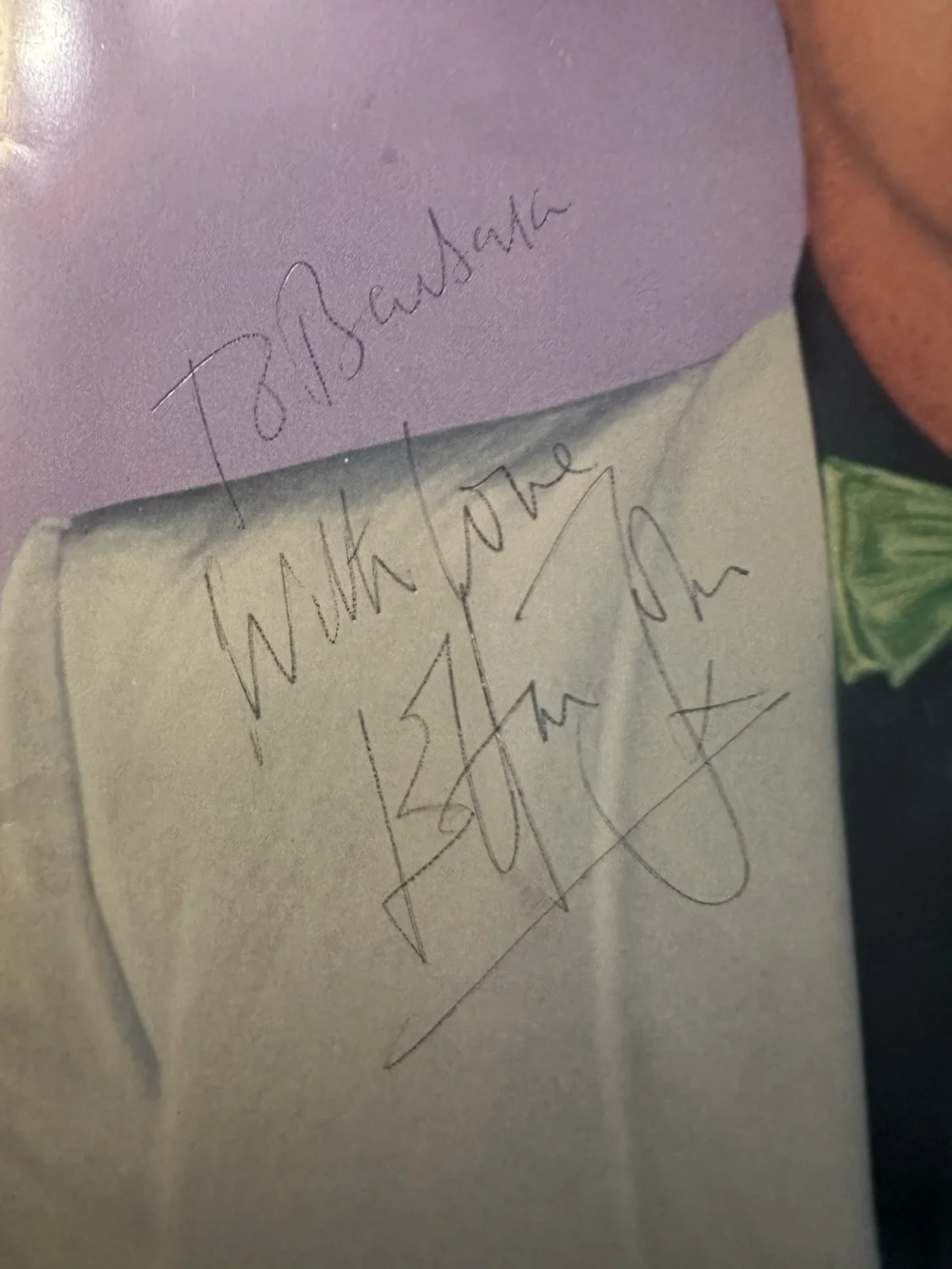Elton John Signed Tour Program Book 1982 Autograph, image 2