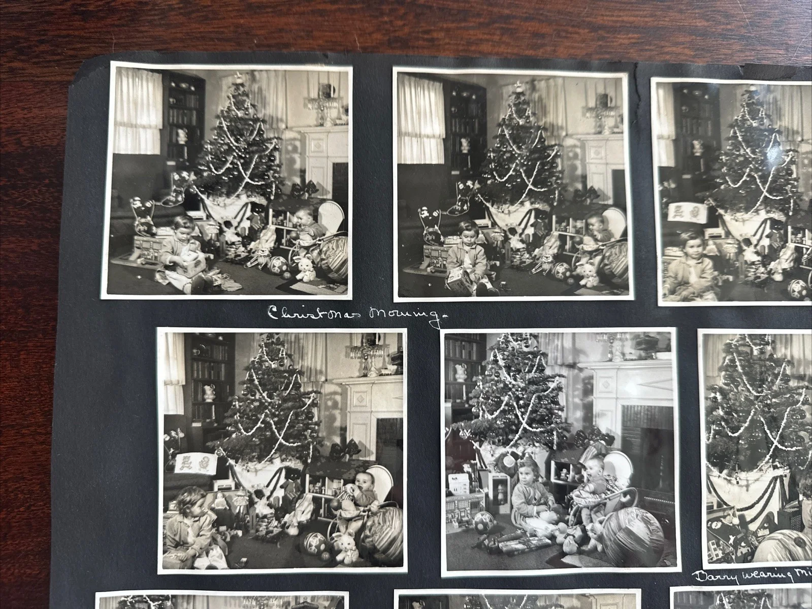9 Photo Set 1920s Children’s Baby Christmas Story LA Beverly Hills Los Angeles, изображение 2