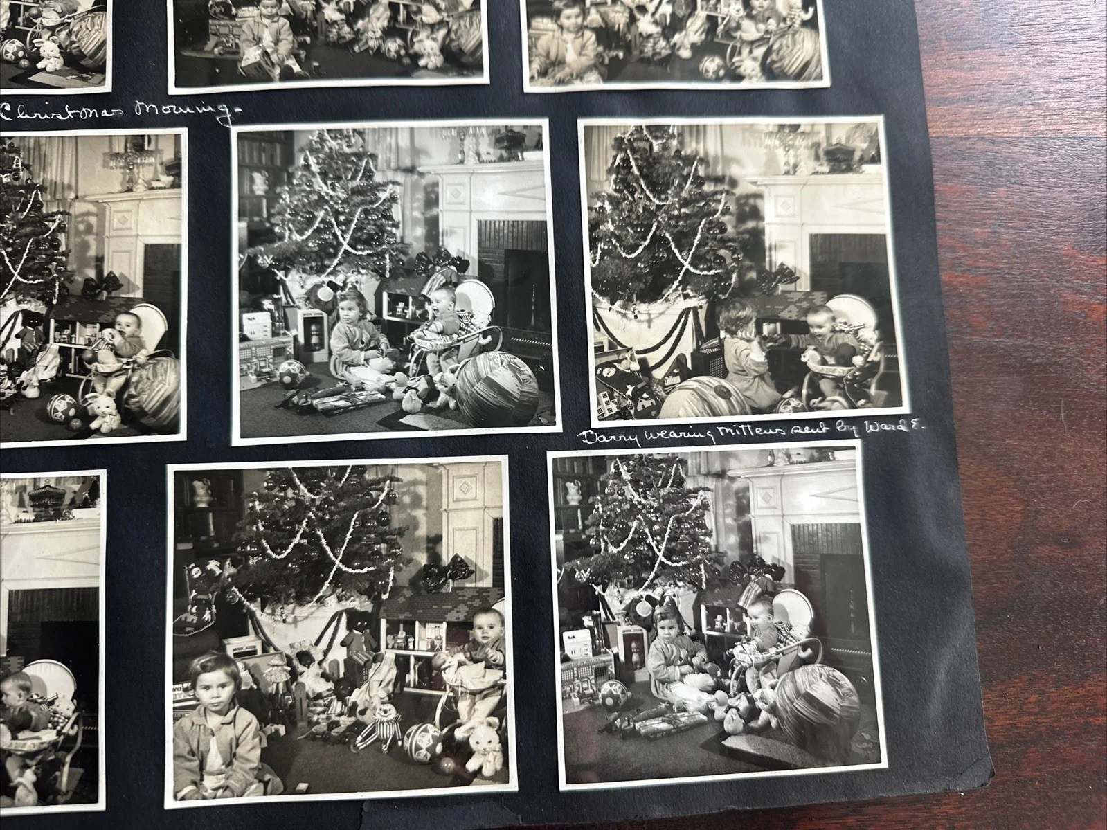 9 Photo Set 1920s Children’s Baby Christmas Story LA Beverly Hills Los Angeles, изображение 4