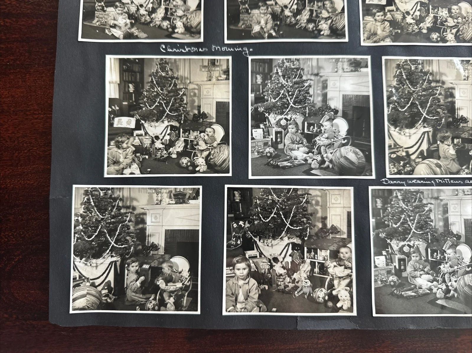 9 Photo Set 1920s Children’s Baby Christmas Story LA Beverly Hills Los Angeles, изображение 5