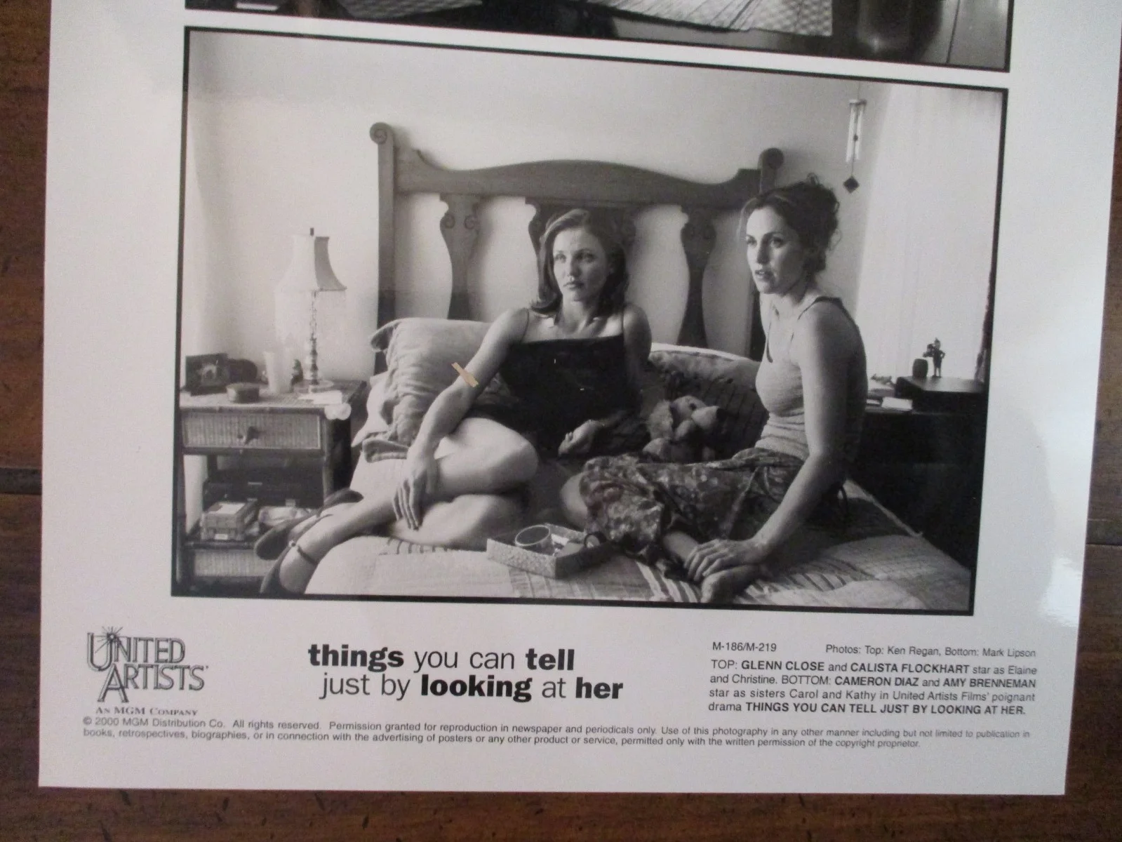Calista Flockhart/Cam Diaz(THINGS YOU CAN TELL JUST BY LOOKING AT HER)2000 Photo, изображение 3