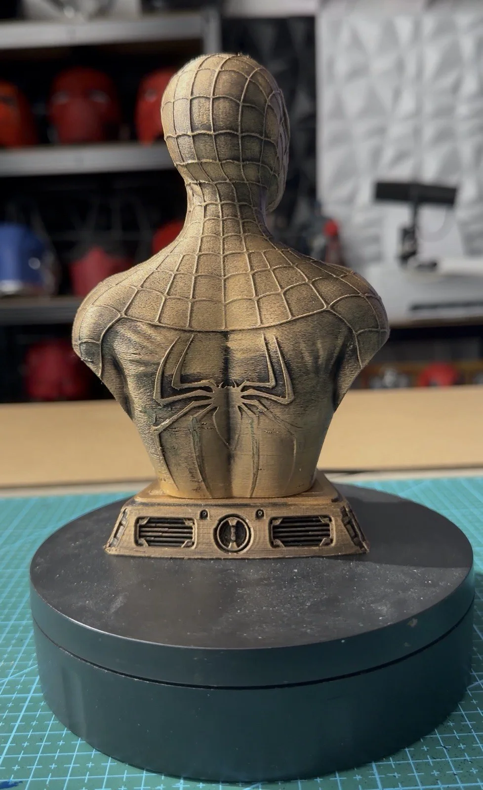 Spider-Man Bust – 3D Printed Display Model, image 2