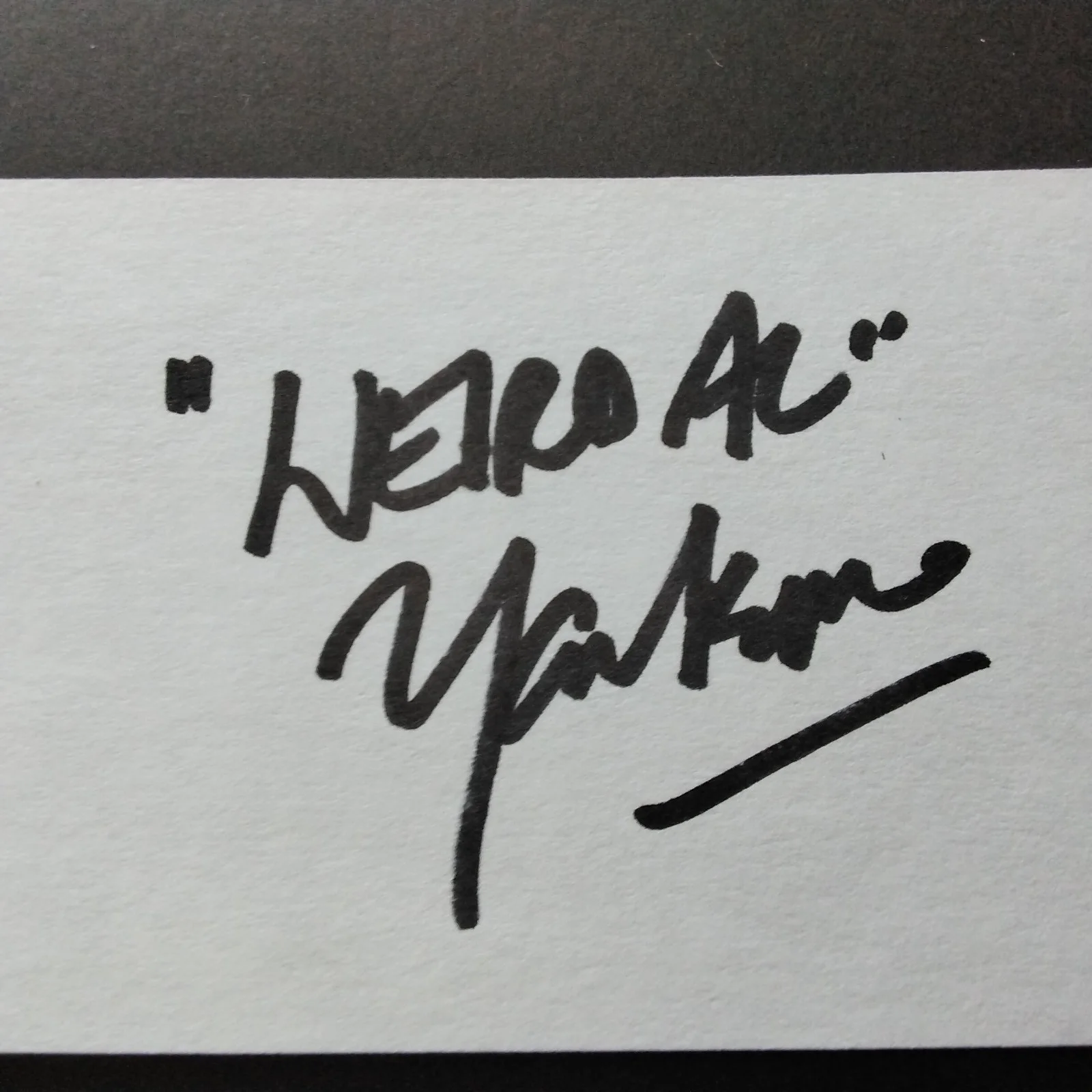 Weird Al Yankovic SIGNED Card Photo Singer Comedian EAT IT UHF Grammy Winner, изображение 5
