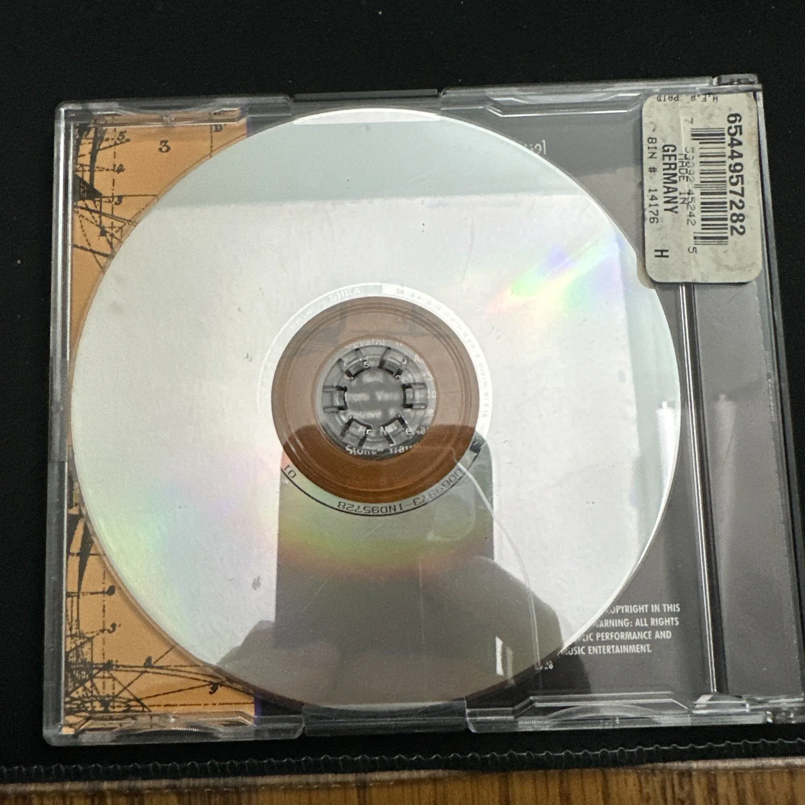 Bush Comedown CD Single Autographed By Gavin Rossdale Made In Germany Rare, изображение 5