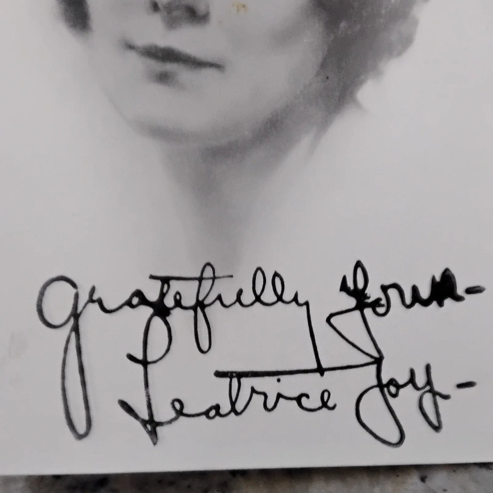 Leatrice Joy SIGNED DW Photo Silent Film Actress 10 Commandments Manslaughter, изображение 4