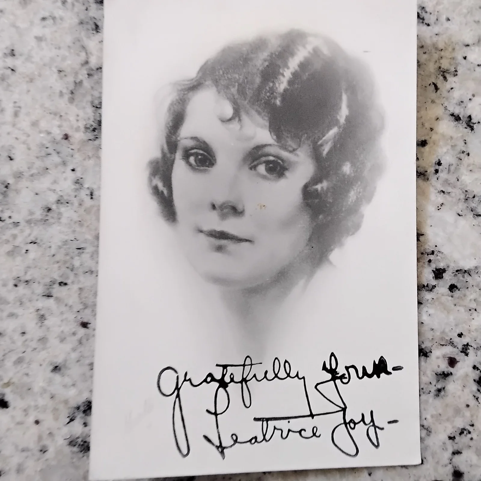 Leatrice Joy SIGNED DW Photo Silent Film Actress 10 Commandments Manslaughter, изображение 5