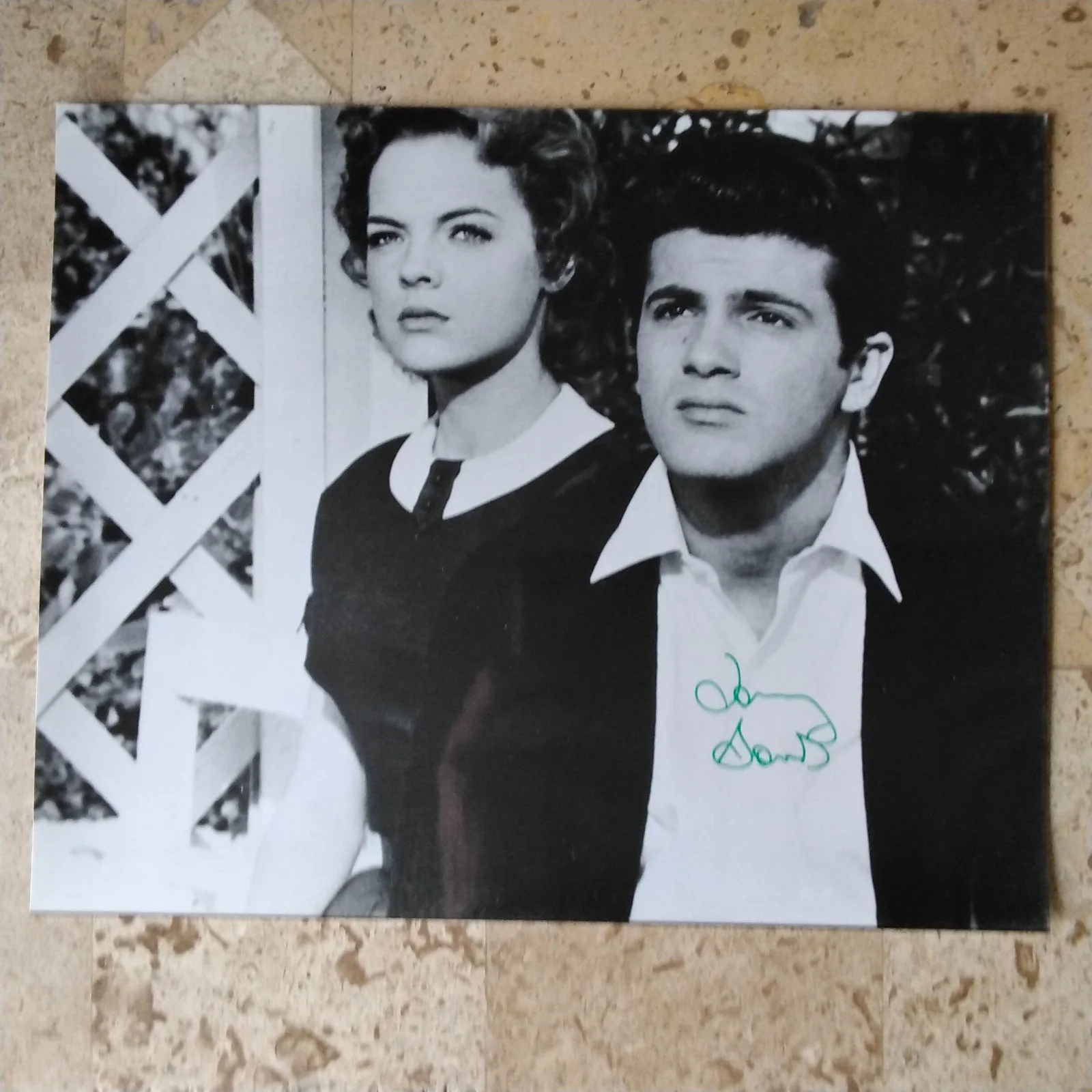 Tommy Sands SIGNED Photo 60s Movie TV Actor Teen Idol Mardi Gras Violent Ones, изображение 2