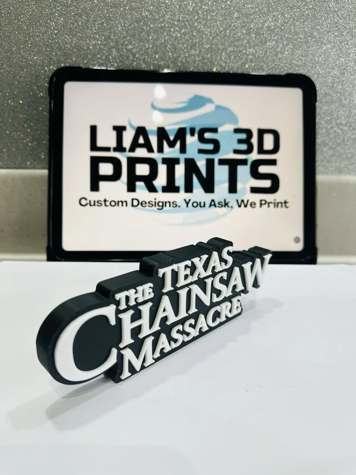 Decorative Texas Chainsaw Massacre Film Self Standing logo display pops Horror, image 3