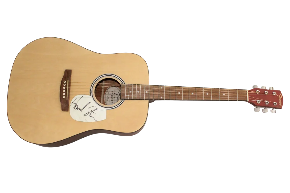 Howard Stern — Howard Stern Signed Autograph Fender Acoustic Guitar - King of All Media JSA COA, изображение 2