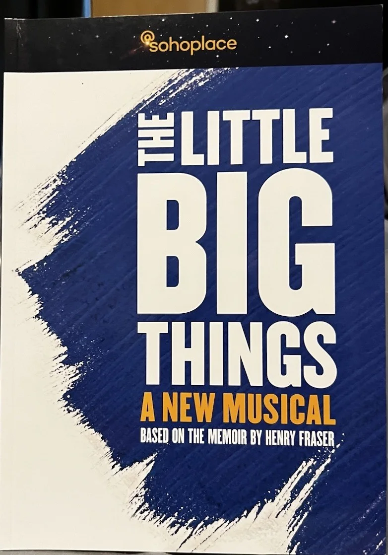 Cast Signed THE LITTLE BIG THINGS West End Programme / Playbill Broadway Int., image 2