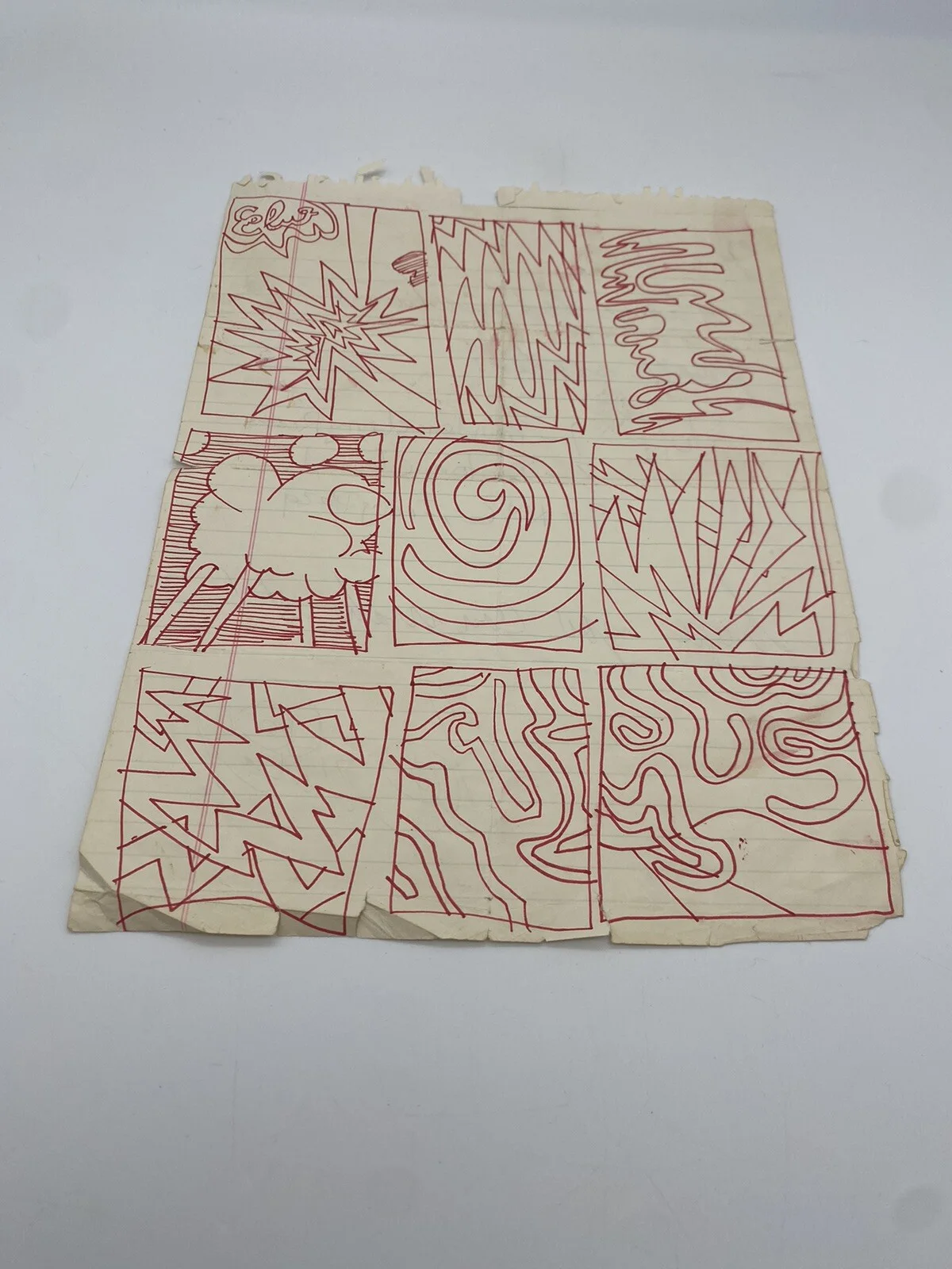 Meat Puppets Lot, Original Art Work, Signed Letter By Derrick Bostrom And Vinyls, image 3