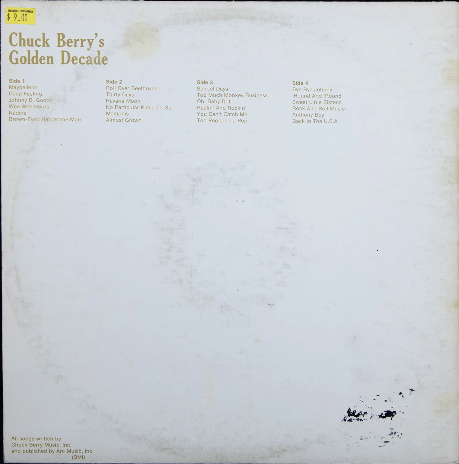 Chuck Berry — CHUCK BERRY - RECORD ALBUM COVER SIGNED, image 4