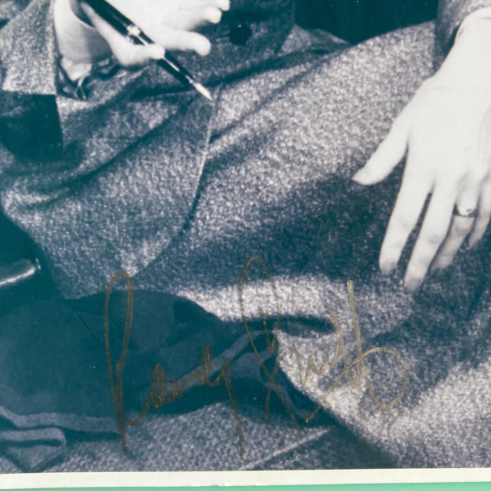 Randy Graff — Randy Graff Signed Photo 8”X11” B&W Laughter on the 23rd Floor / Les Misérables, image 2