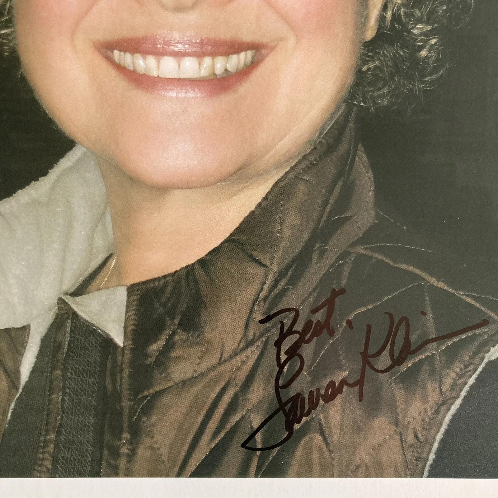 Lauren Klein — Lauren Klein Signed Photo 8”X10” Color Broadway Lost in Yonkers / The Humans, изображение 2