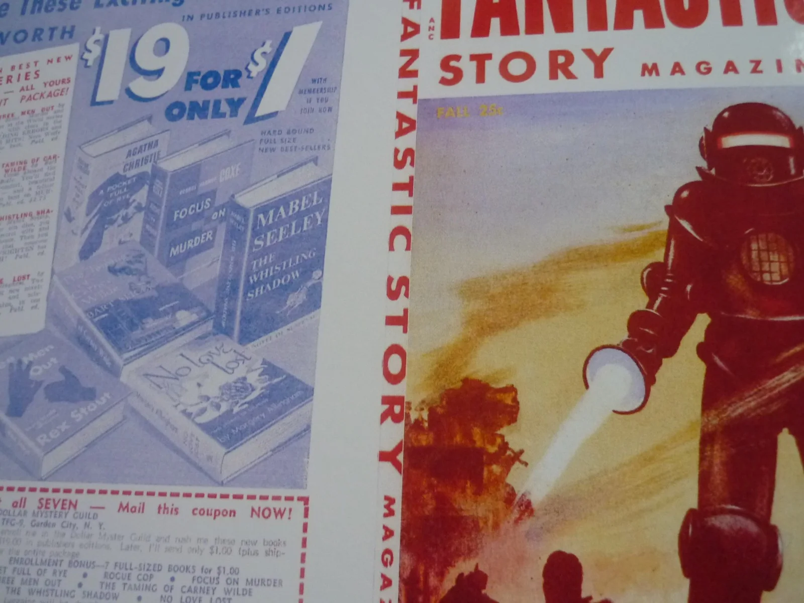 Framed a4 poster replica prop Back to the future martys fantastic story magazin, изображение 2