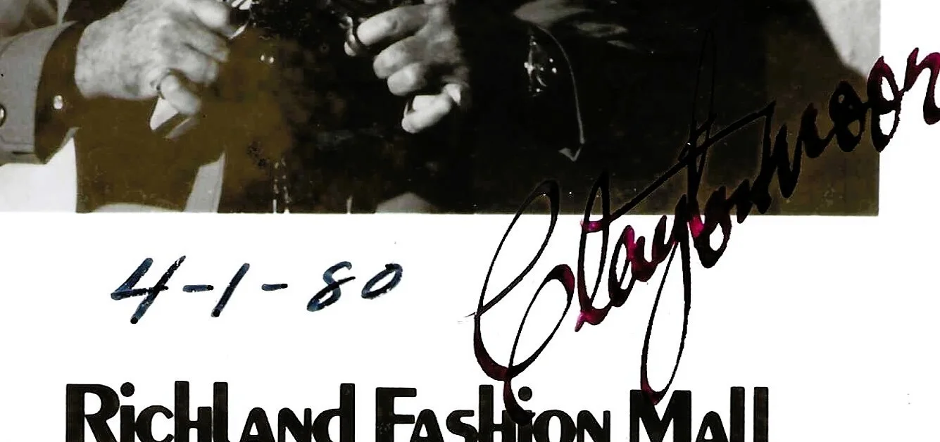 Clayton Moore — CLAYTON MOORE "Lone Ranger" Signed 6x4 promotional photo with COA, изображение 2