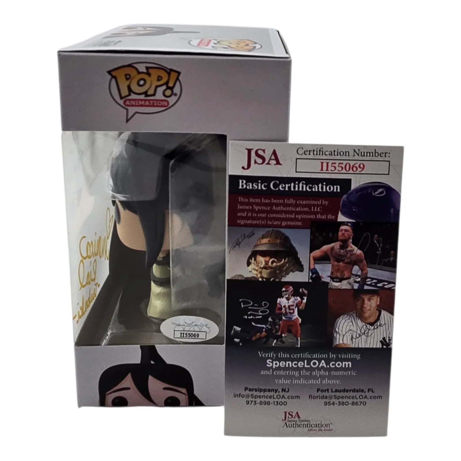 Monica Rial — Tsubaki Signed Funko Pop Soul Eater Monica Rial Vaulted Autograph JSA COA 779, image 2
