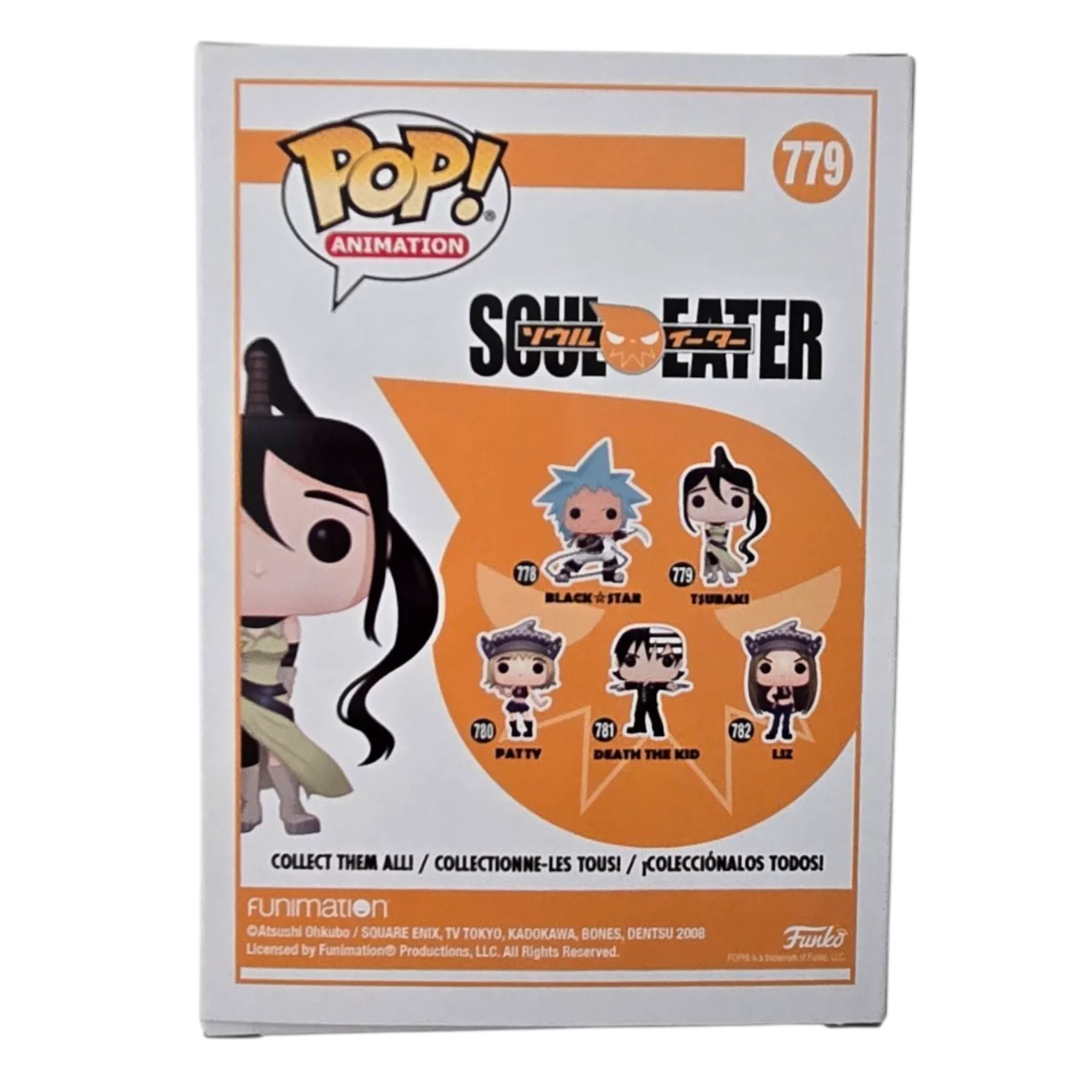 Monica Rial — Tsubaki Signed Funko Pop Soul Eater Monica Rial Vaulted Autograph JSA COA 779, image 3