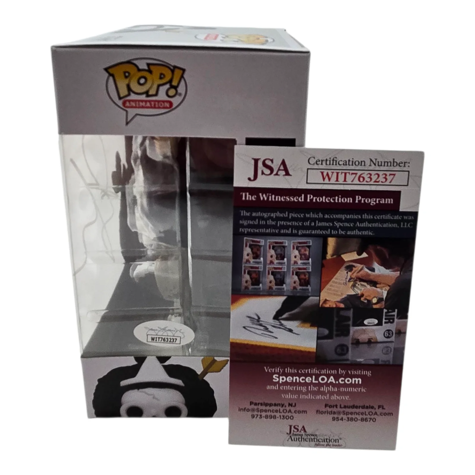 Ian Sinclair — Bonekichi Signed Funko Pop One Piece Brook Ian Sinclair Autograph JSA COA 924, image 2