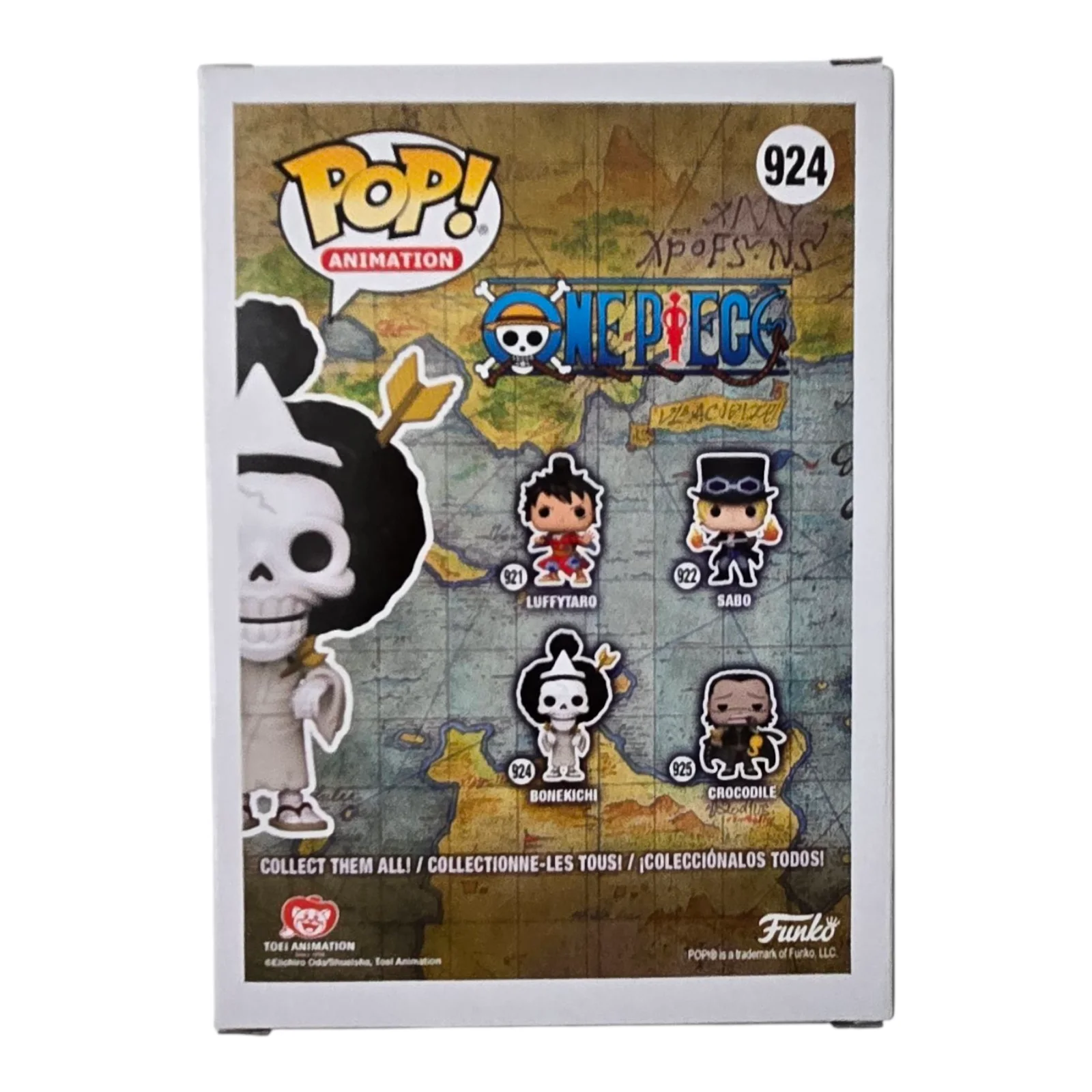 Ian Sinclair — Bonekichi Signed Funko Pop One Piece Brook Ian Sinclair Autograph JSA COA 924, image 3