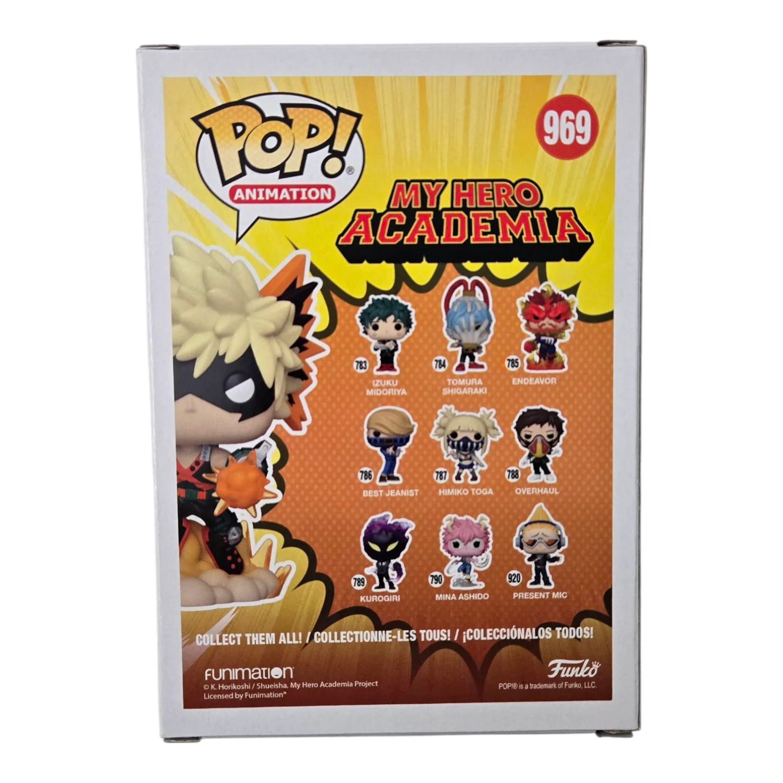 CLIFFORD CHAPIN — Clifford Chapin Signed Funko Pop Katsuki Bakugo My Hero Academia HT JSA COA 39, image 3