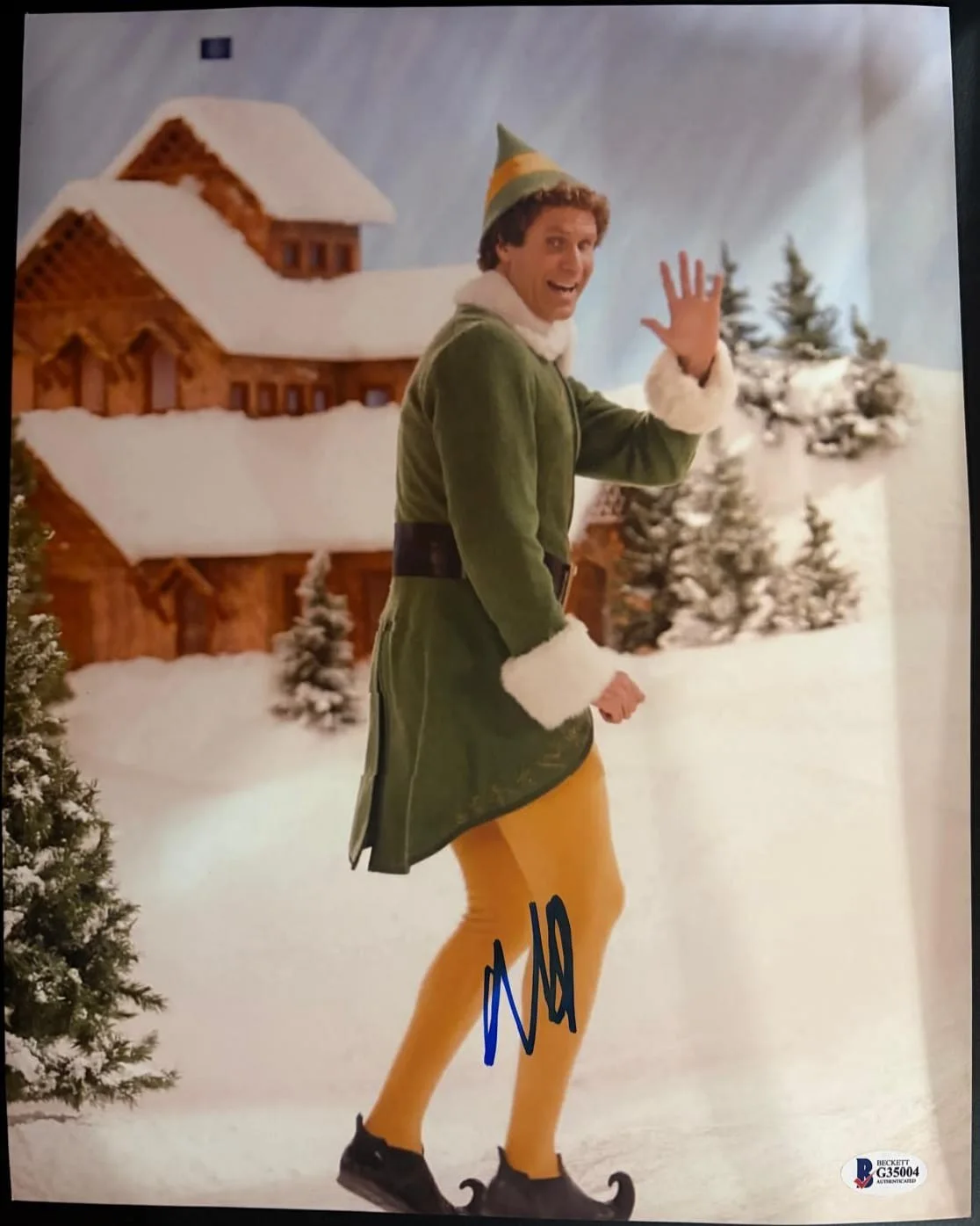 Will Ferrell — WILL FERRELL SIGNED AUTOGRAPHED 11x14 PHOTO ELF ANCHORMAN PSA COA B