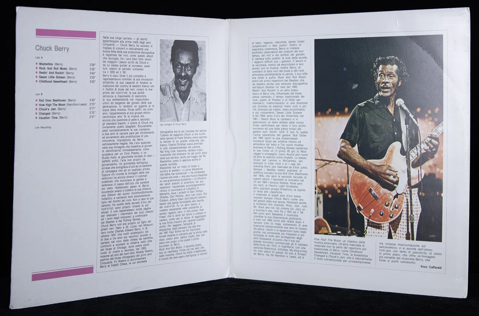 Chuck Berry — CHUCK BERRY - RECORD ALBUM COVER SIGNED, image 4