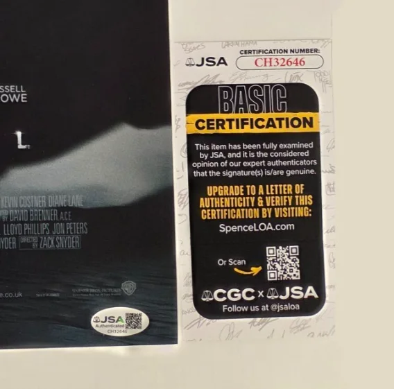 ZACK SNYDER — ZACK SNYDER Authentic Hand-signed "SUPERMAN MAN OF STEEL" 12x18 Photo (JSA COA), изображение 2
