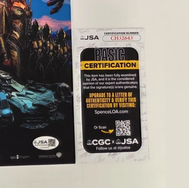 ZACK SNYDER — ZACK SNYDER Authentic Hand-signed "JUSTICE LEAGUE" 12x18 Photo (JSA COA), image 2