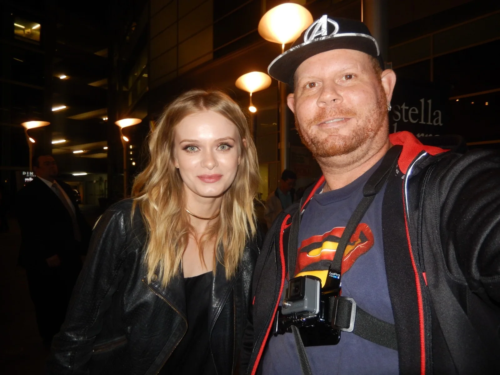 SARA PAXTON — Sara Paxton Last House On The Left matted signed index card with photo 11x17 #1, изображение 3