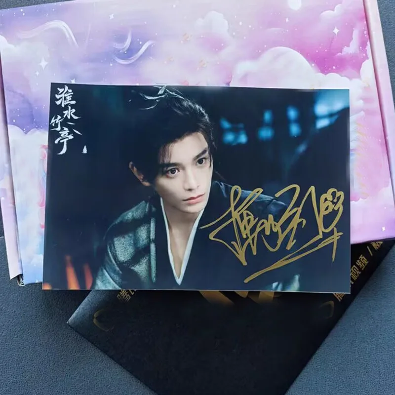Love in Pavilion Huai Shui Zhu Ting Ding Yuxi Autographed Signed Photos, изображение 2