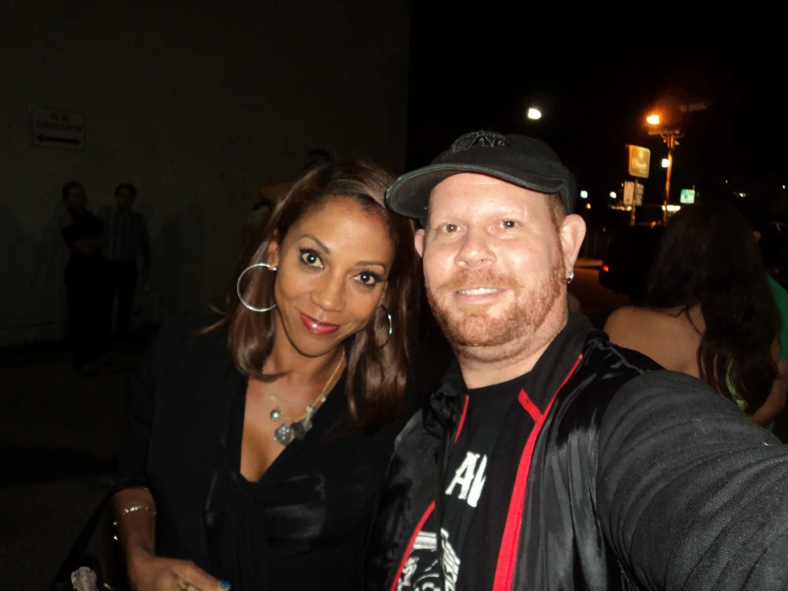 HOLLY ROBINSON PEETE — Holly Robinson Peete 21 Jump Street matted signed index card with photo 11x17 #1, изображение 3