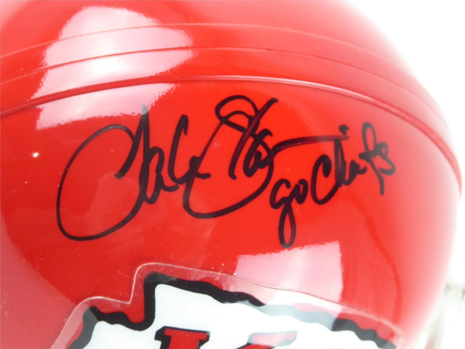 Tate Stevens Signed Mini Helmet Kansas City Chiefs Country Singer Autographed, image 2