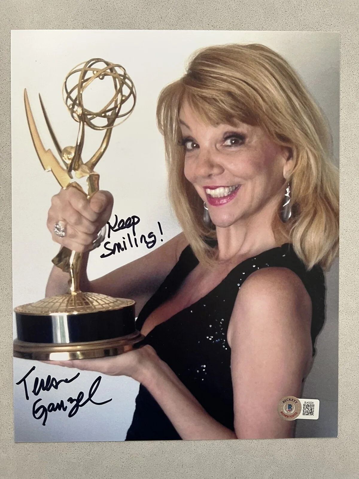 Teresa Ganzel — Teresa Ganzel autographed signed 8x10 photo Beckett BAS COA Sexy Hot Fancy Toy