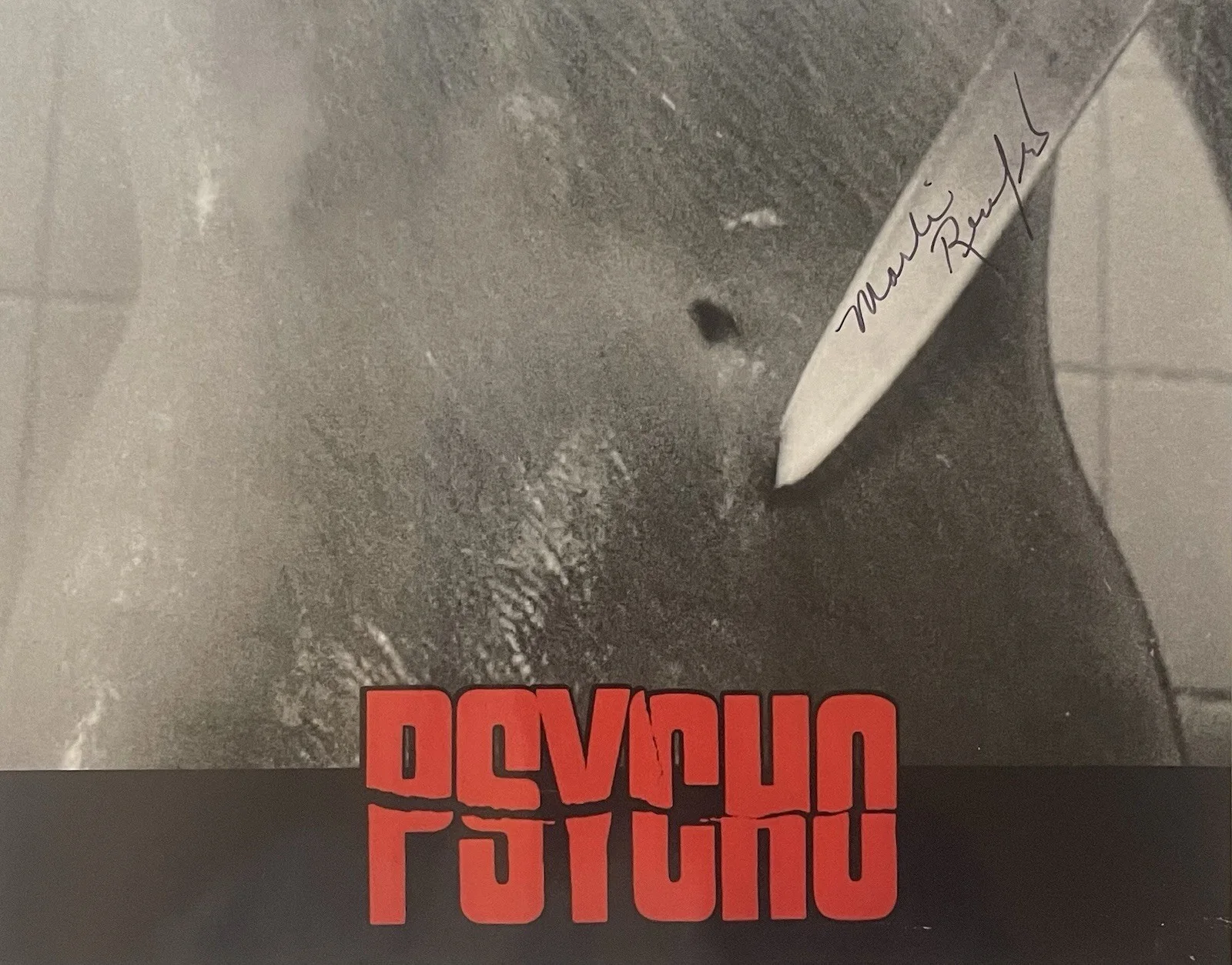 Marli Renfro — Marli Renfro Signed 8x10 Photo Psycho Legend Hitchcock Horror Stunt Double 4