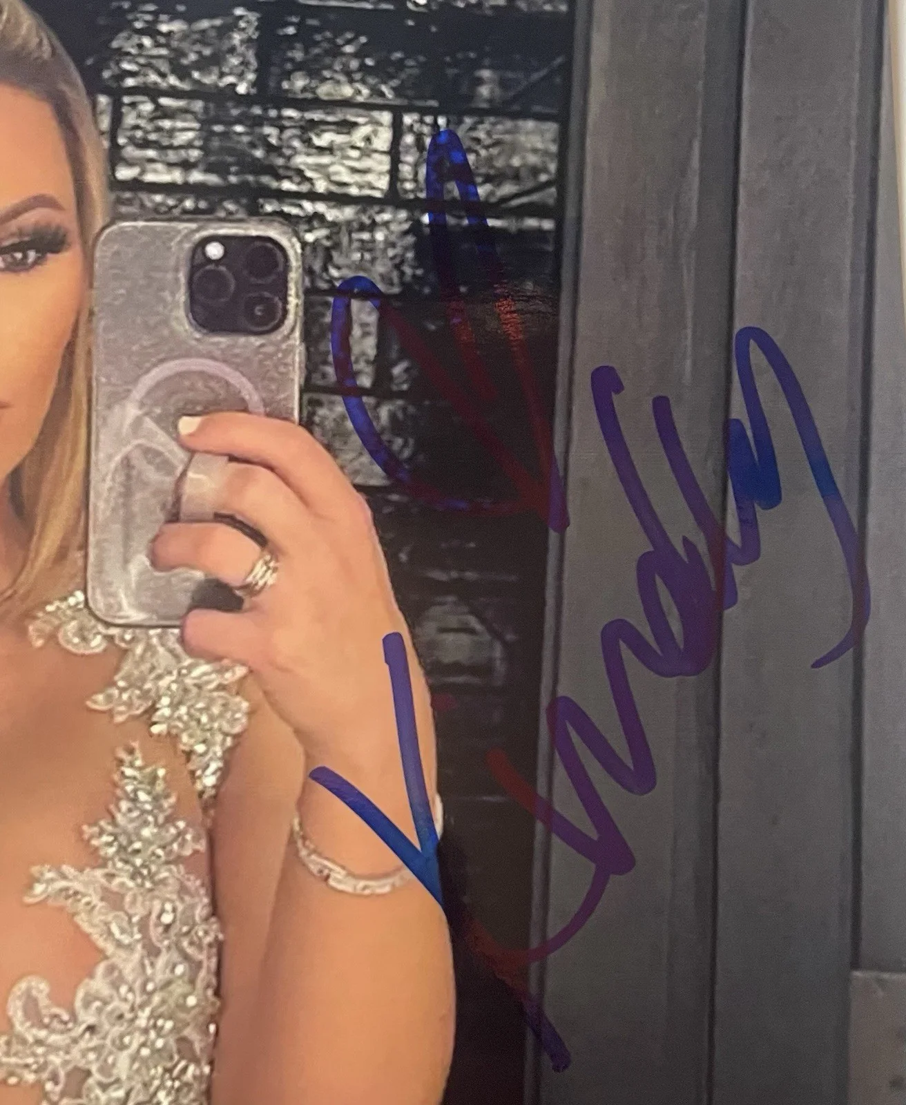 Kindly Myers Signed 8x10 Photo Model Adult Sexy Hot Playboy 3 JSA COA, изображение 2