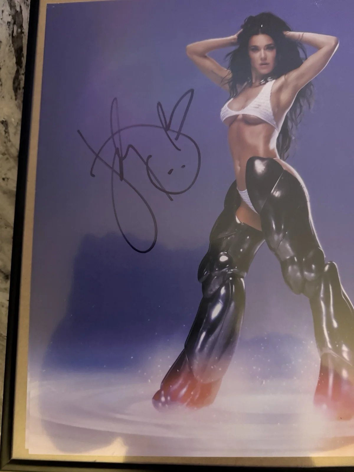 Katy Perry Signed 143 Album Vinyl Insert, image 4