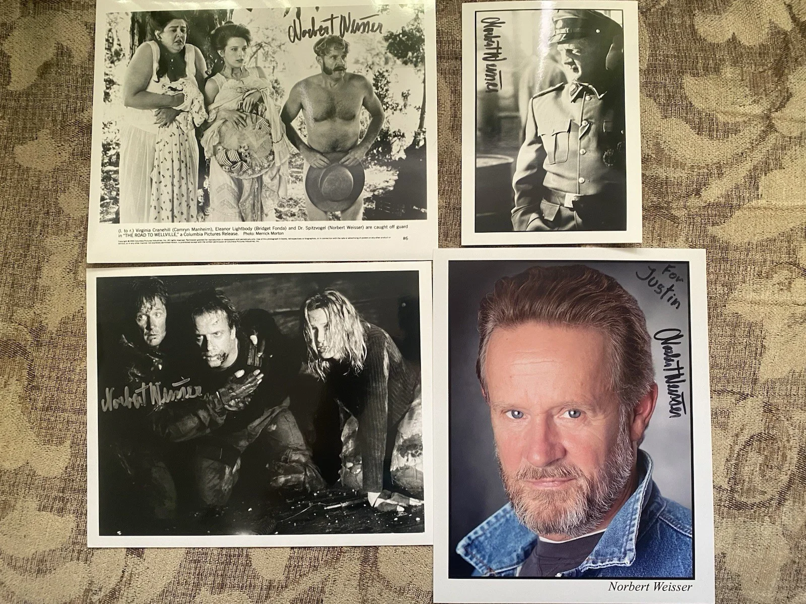 Norbert Weisser — Norbert Weisser "The Thing" AUTOGRAPH Signed Photos LOT of 4 - Authentic 8x10, image 2